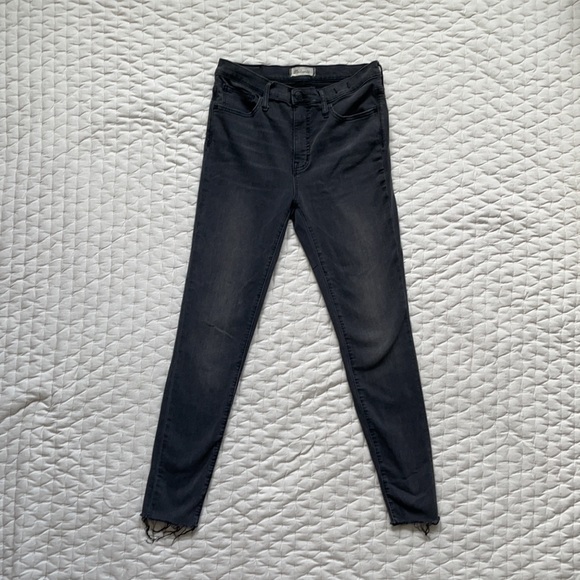 Madewell mid-rise raw hem skinny jeans - Picture 2 of 5
